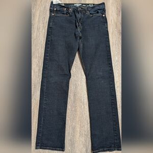 Denizen from Levi's Men's Dark Blue Straight Leg Denim Jeans Size 34/32